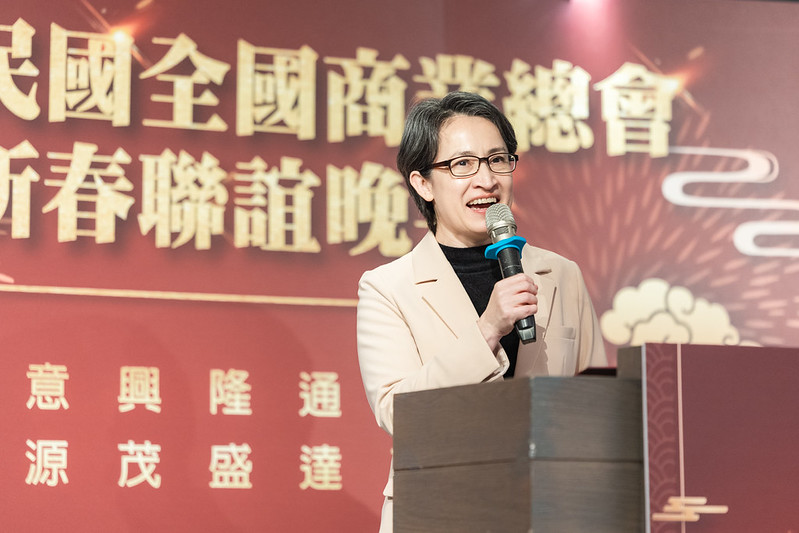 出席商總新春晚宴　副總統盼團結因應國際變局　推升臺灣競爭力