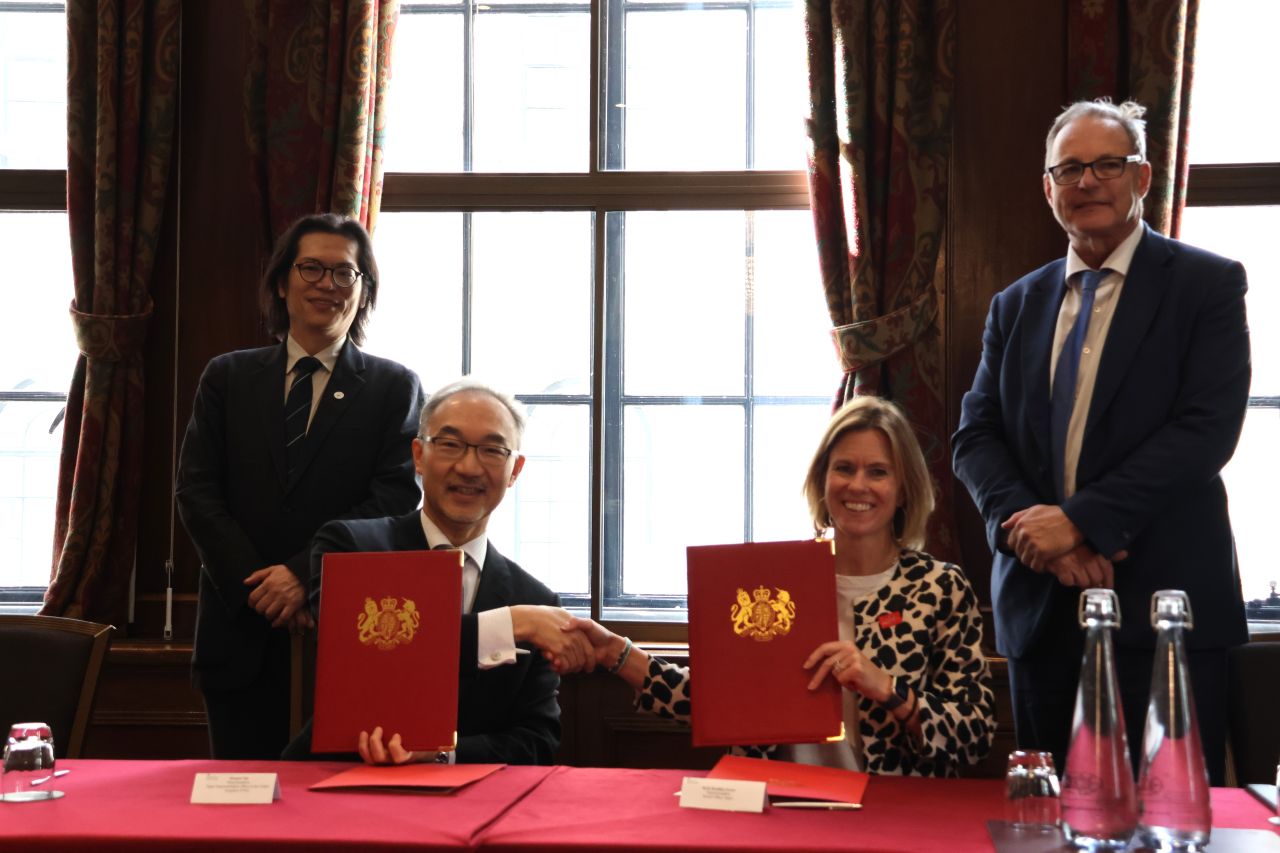 臺英簽署科學創新及技術協議 邁向科技合作新里程碑