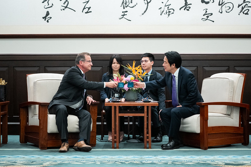 President Lai meets Canadian parliamentary delegation from Bloc Qu&eacute;b&eacute;cois
