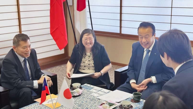国家発展委員会の劉鏡清主任委員、石川県加賀市を訪問して地方創生戦略での協力の可能性模索